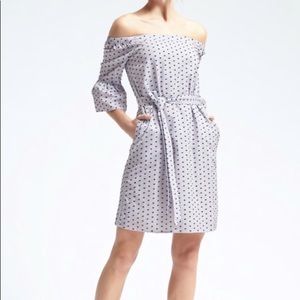 Banana Republic NWT Polka Dot Dress - Size XS